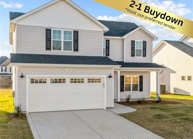 Property at 163 Bourbon (lot 10) St, Raeford, NC 28376, 4 beds, 2.5 baths