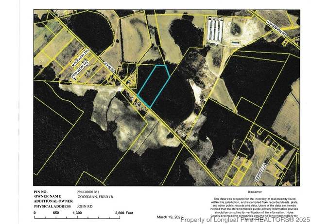 Property at John Rd, Shannon, NC 28386