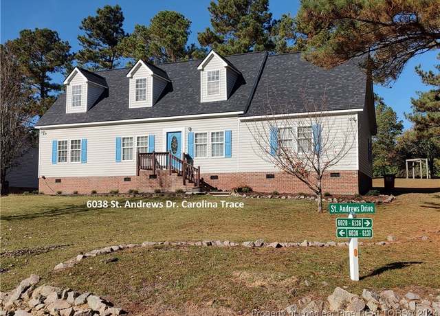 Property at 6038 Saint Andrews Dr, Sanford, NC 27332, 4 beds, 3 baths