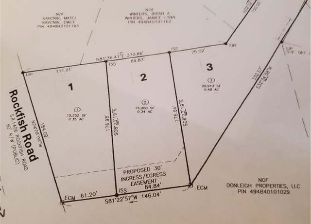 Property at Lot 3 Rockfish Rd, Raeford, NC 28376