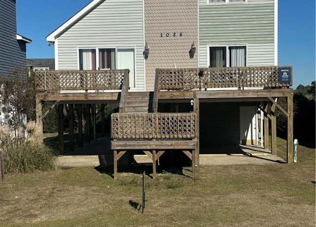 Property at 1026 Ocean Blvd W, Holden Beach, NC 28462, 4 beds, 2 baths