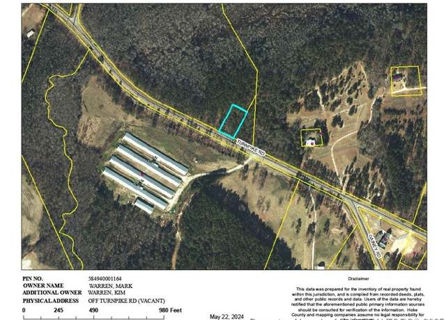 Property at Turnpike Rd, Raeford, NC 28376