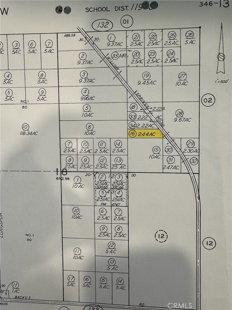0 Tehachapi willow spring Rd, Rosamond, CA 93560