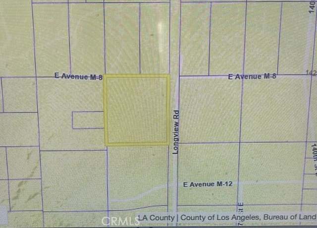 Property at 0 Cor Longview Rd/ Drt Rd, Palmdale, CA 93591