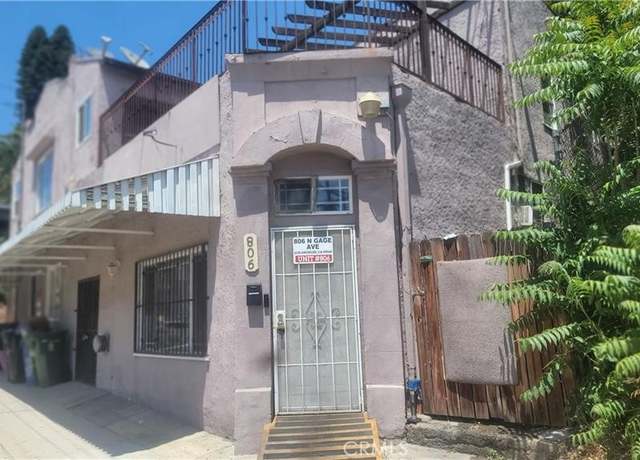 Property at 806 N Gage Ave, Los Angeles, CA 90063, 7 beds, 6 baths