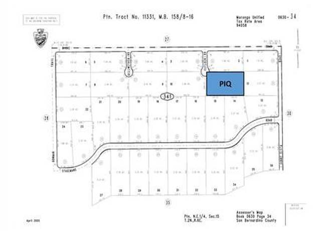 Property at 900 Fetlock Rd, Landers, CA 92285