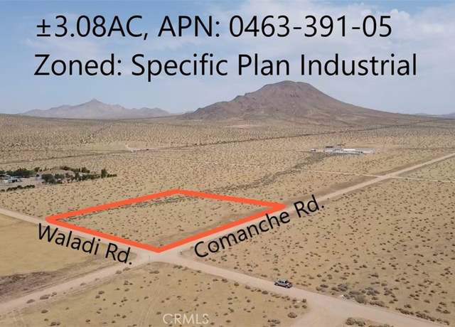 Property at 0 0463-391-05, Waladi Rd, Apple Valley, CA 92307