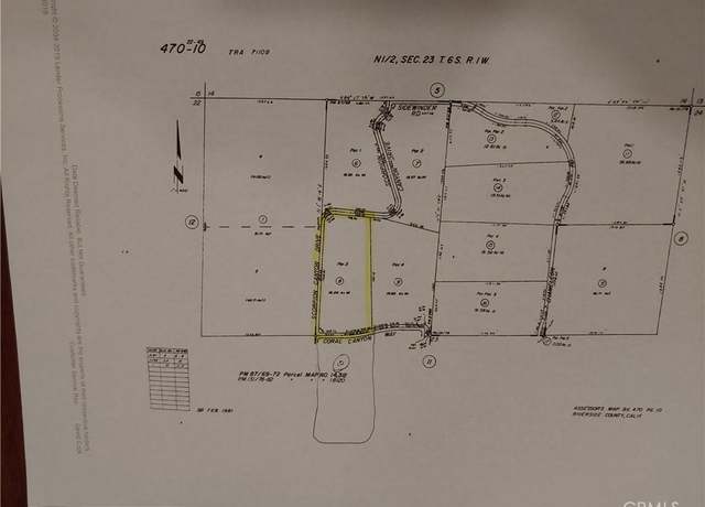 Property at 0 LOT 6 Scorpion Canyon Rd, Hemet, CA 92545