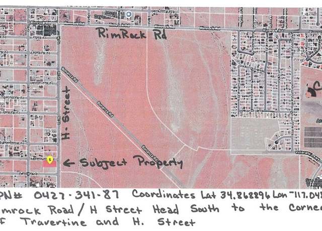 Property at 28065 Travertine Rd, Barstow, CA 92311