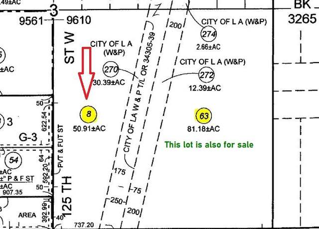 Property at 0 Vac/Ave H/Vic 125 Stw, Antelope Acres, CA 93536