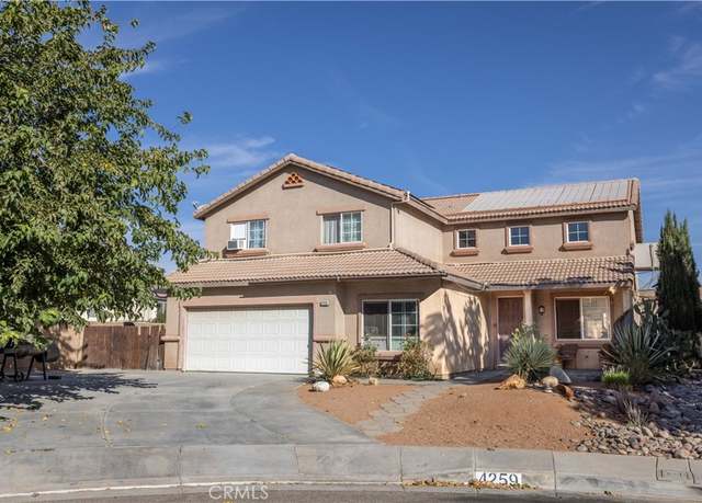 Property at 4259 Casimo Ct, Palmdale, CA 93552, 6 beds, 3 baths
