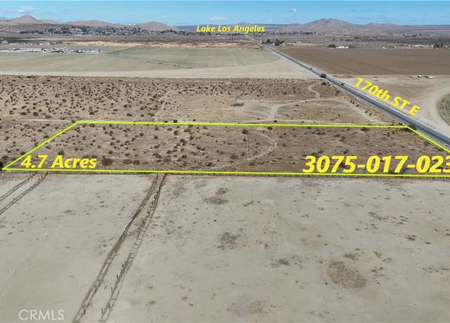 Property at 0 170th St E, Palmdale, CA 93591