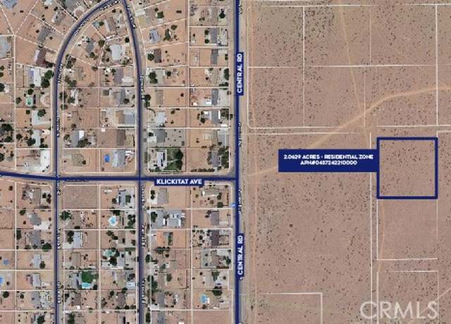 Property at 0 Off Central Rd, Apple Valley, CA 92308