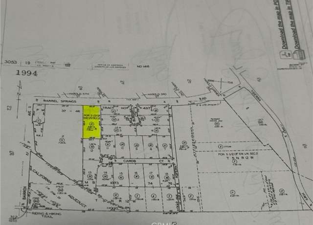 Property at 750 E Barrel Springs Rd, Palmdale, CA 93550