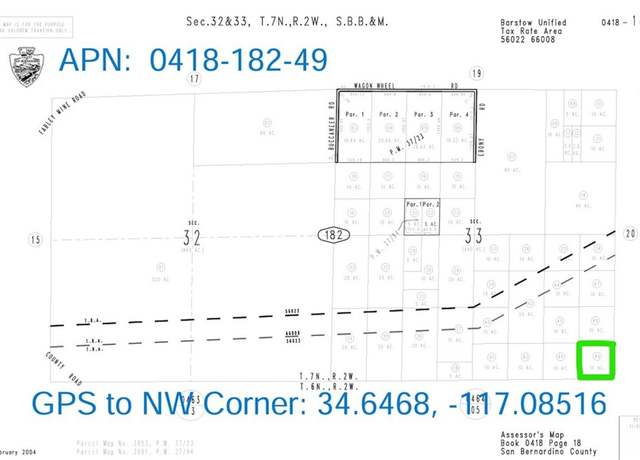 Property at 18249 Off Pipeline Rd, Apple Valley, CA 92307