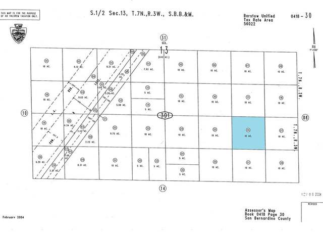 Property at 0 Dale Evans Vly, Barstow, CA 92311