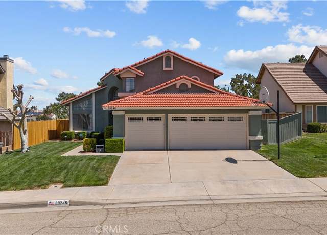 Property at 39246 Harvard Ln, Palmdale, CA 93551, 4 beds, 3 baths