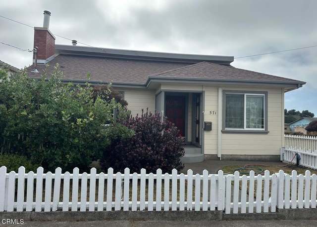 Property at 571 S Franklin St, Fort Bragg, CA 95437, 3 beds, 2 baths