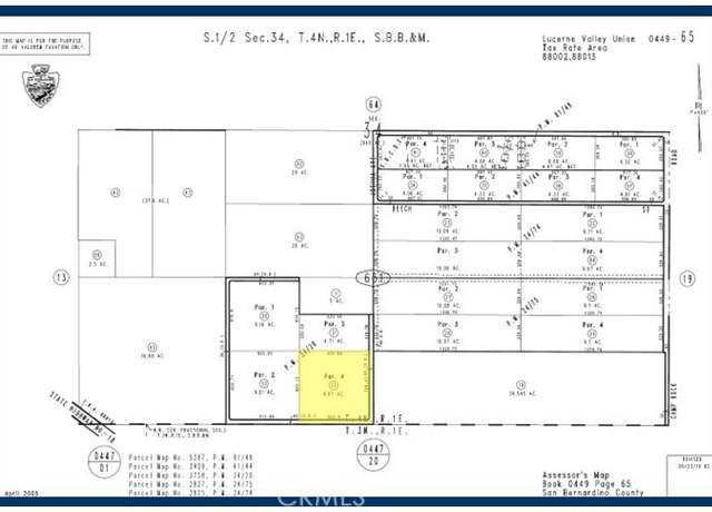 Property at 8-AC Cheshire Rd, Lucerne Valley, CA 92356