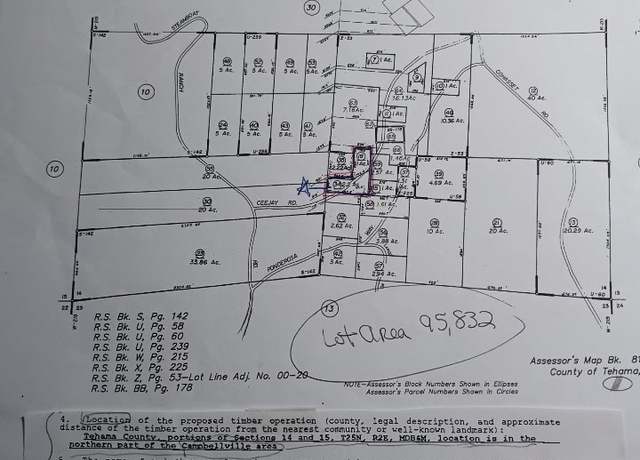 Property at 0 Cee Jay Rd, Outside Area (inside Ca), CA 96055