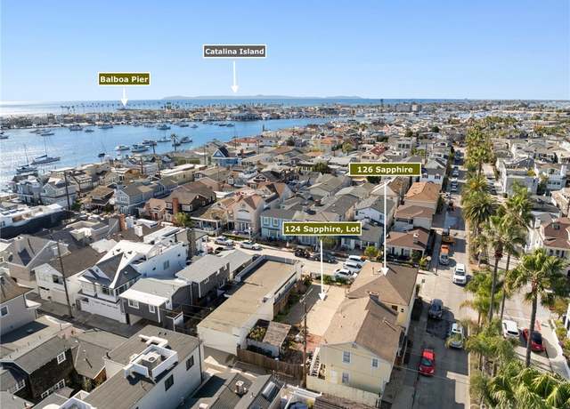 Property at 124-126 Sapphire Ave, Newport Beach, CA 92662, 5 beds, 2.5 baths