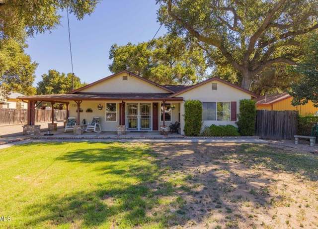 Property at 1288 S Rice Rd, Ojai, CA 93023, 2 beds, 1 bath