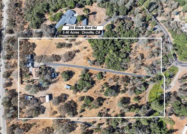 Property at 274 Black Bart Rd, Oroville, CA 95966, 3 beds, 1 bath
