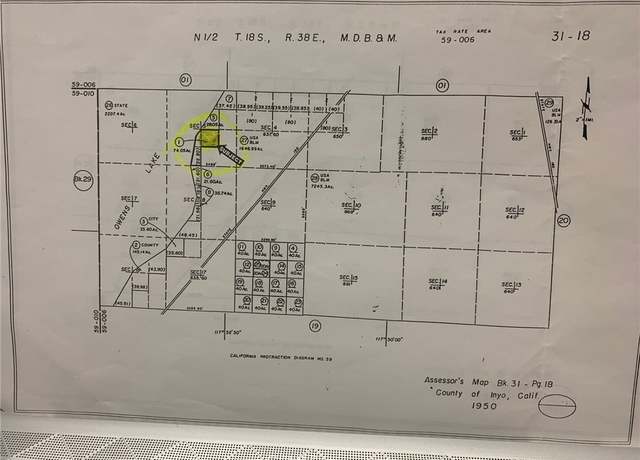 Property at 3118001 Vacant Land 031-180-01, CA 93545