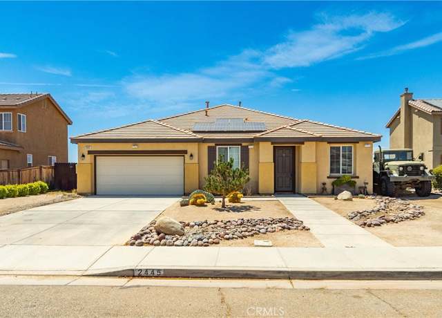 Property at 2445 Travertine St, Rosamond, CA 93560, 3 beds, 2 baths