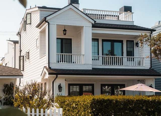 Property at 512 Jasmine Ave, Corona Del Mar, CA 92625, 3 beds, 3.5 baths