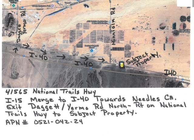 Property at 41565 National Trl, Daggett, CA 92327