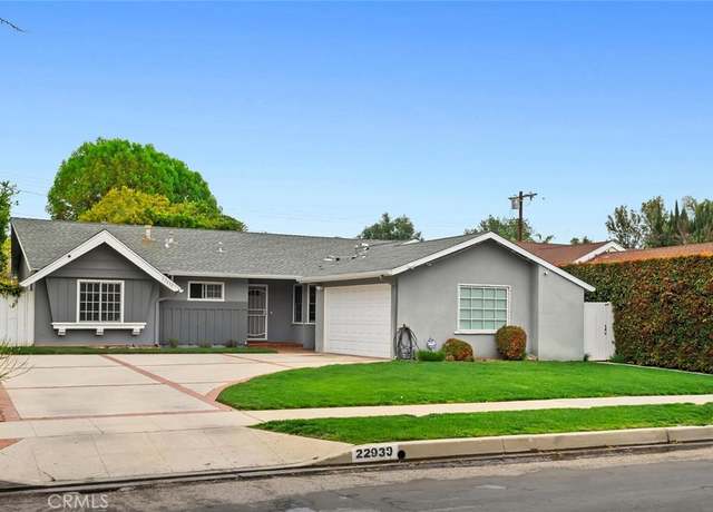 Property at 22939 Lull St, West Hills, CA 91304, 4 beds, 2 baths
