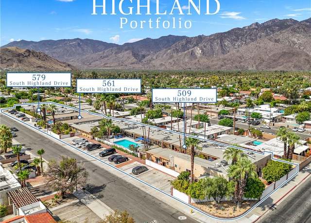 Property at 579 S Highland Dr, Palm Springs, CA 92264, 32 beds, 31 baths