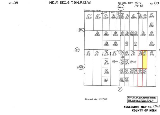 Property at 31-St. W and Beaudette Ave, Rosamond, CA 93560