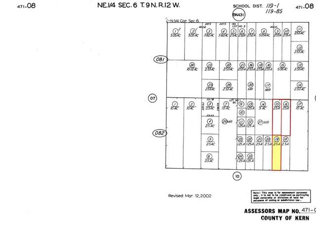 Property at 31-St. W and Favorito Ave, Rosamond, CA 93560