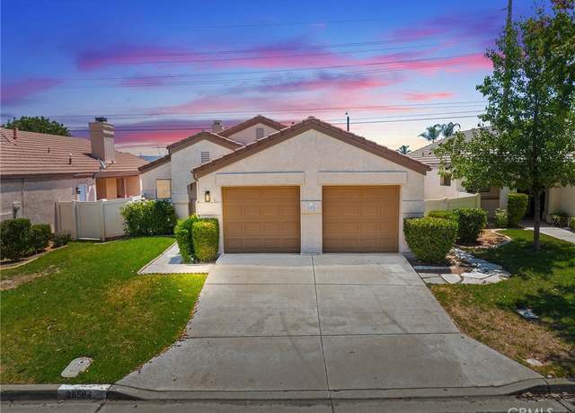 Property at 26584 Calle Gregorio, Menifee, CA 92585, 2 beds, 2 baths