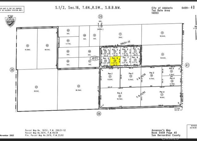 Property at 0 Avalon Parcel #0459-401-29 Ave, Adelanto, CA 92301
