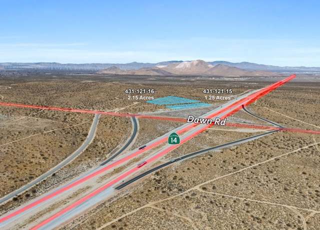 Property at 0 Hwy-14 & Frontage Rd, Rosamond, CA 93560