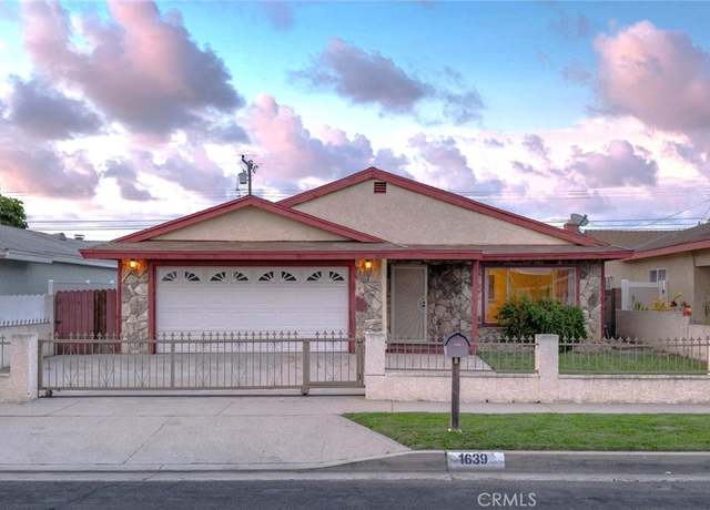Property at 1639 E 215th Pl, Carson, CA 90745, 4 beds, 2 baths