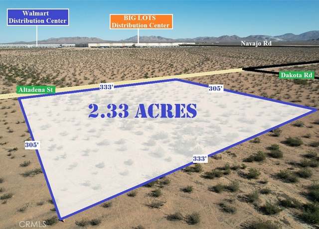 Property at 0 Altadena St, Apple Valley, CA 92307