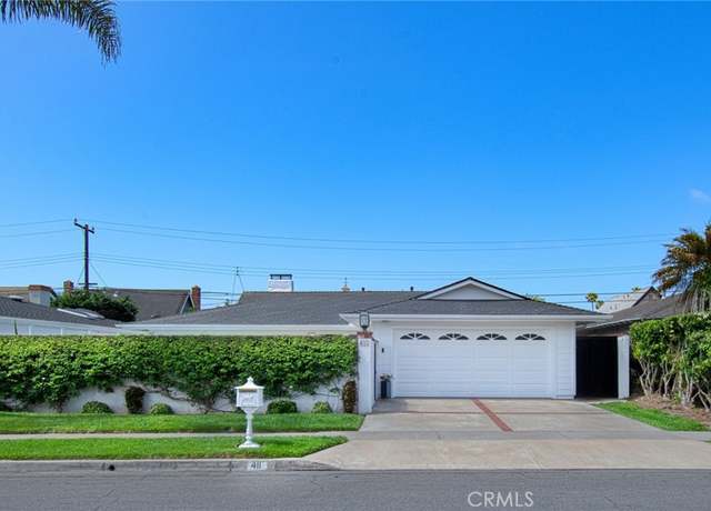 Property at 411 Lenwood Dr, Costa Mesa, CA 92627, 3 beds, 2 baths