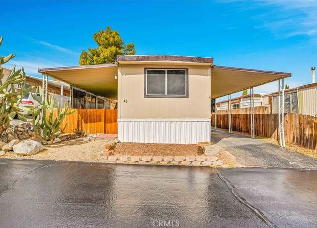 Property at 10888 West Dr Spc 40, Morongo Valley, CA 92256, 2 beds, 1 bath