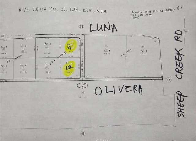 Property at 0 Luna Rd, Phelan, CA 92371