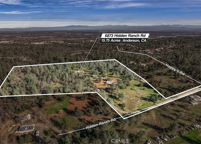 Property at 6873 Hidden Ranch Rd, Anderson, CA 96007, 5 beds, 3 baths