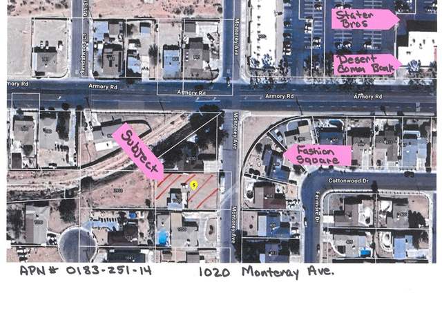 Property at 1020 Monterey Ave, Barstow, CA 92311