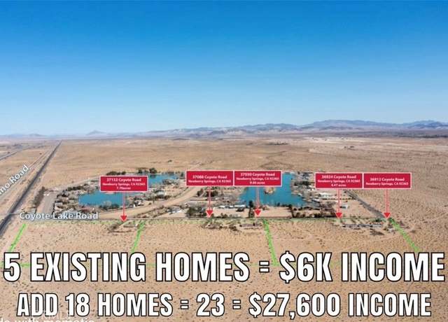 Property at 37132 Coyote Lake Rd, Newberry Springs, CA 92398, 15 beds, 13 baths