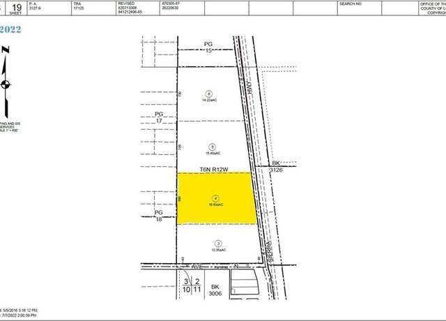 Property at 0 Sierra, Palmdale, CA 93550