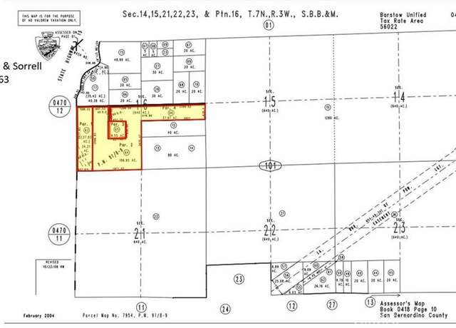 Property at 0 Wild Wash & Sorrell, Barstow, CA 92311