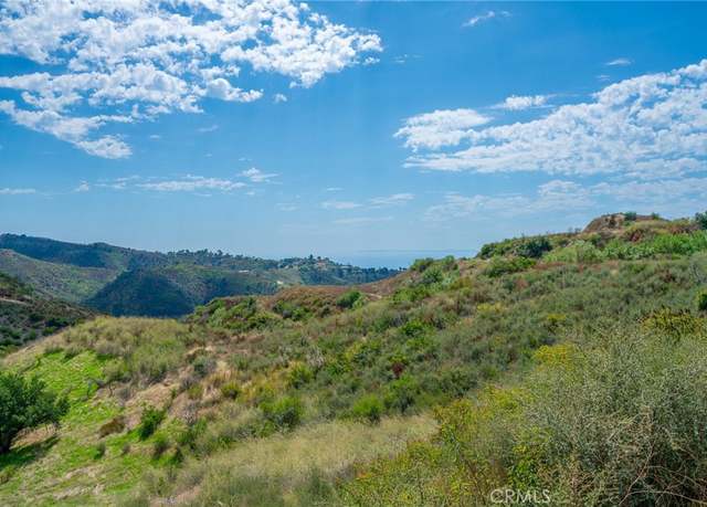 Property at 0 Castro Peak Mtwy, Malibu, CA 90265