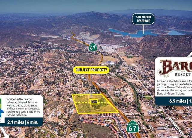 Property at HWY 67, Lakeside, CA 92040